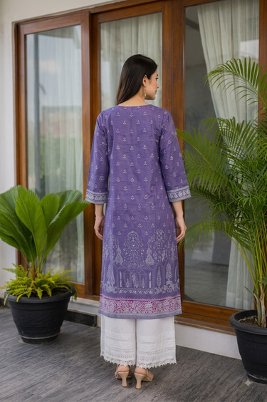 Co-ard set 2-piece stitched