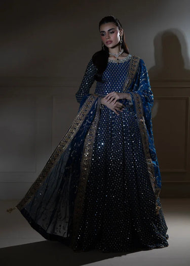MEHJABEEN - TEAL BLUE