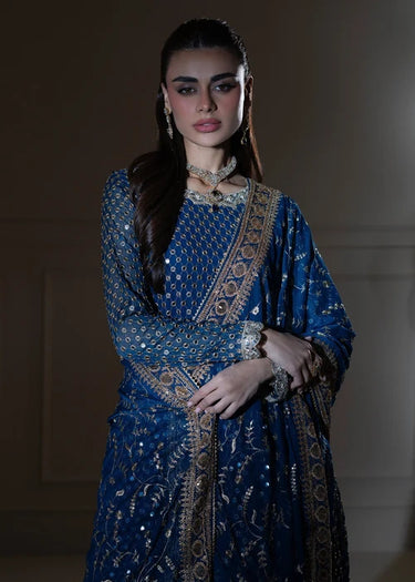 MEHJABEEN - TEAL BLUE
