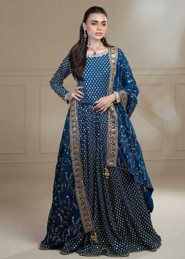 MEHJABEEN - TEAL BLUE