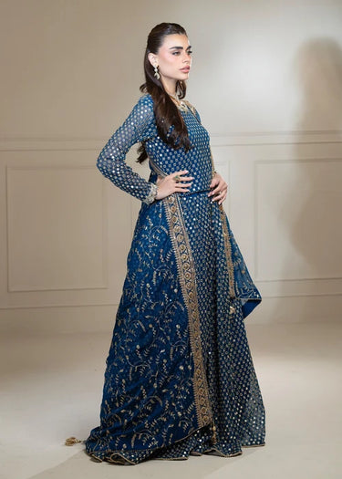 MEHJABEEN - TEAL BLUE