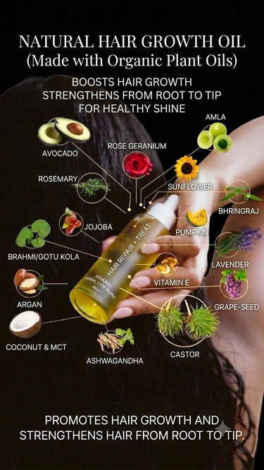 Khaani herbal hair oil