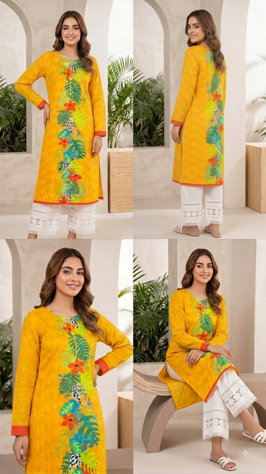 Co-ard set 2-piece stitched
