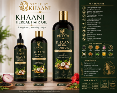 Khaani herbal hair oil