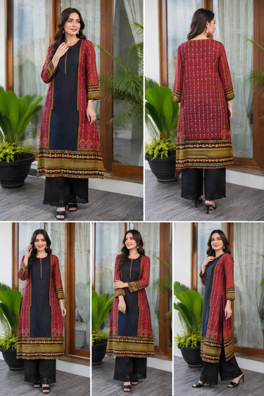 Co-ard set 2-pieces Stitched