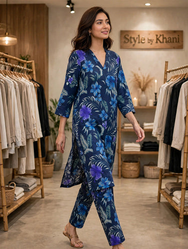 Navy Bloom 2-piece