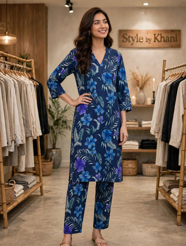 Navy Bloom 2-piece