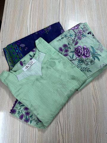 Elegance Mint Floral 3-Piece